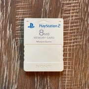 Karta Pamięci Playstation 2 White