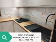Panele szklane z grafiką lustro lacobel KĘPNO