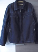 Obelsdorff"- Ładna granatowa sportowa wiosenna  kurtka, roz. 52, roz. L