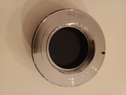 Adapter M42 na Canon EOS EF - chromowany mosiądz - wyskoka jakość.