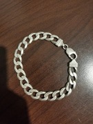 Męska bransoleta srebrna próba 925 