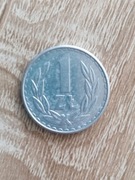 moneta 1 zł   rok 1986