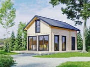 DREWNIANY DOMEK LETNISKOWY JAN III 65 + 27 M2