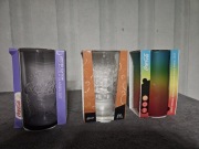 Dwie szklanki Coca cola i jedna MC Cafe 