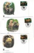 02-FDC-KT24-X-Gauyana, WWF-Faune egzotyczna,2011r