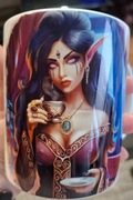 Kubek ceramiczny z autorską grafiką inspirowaną grą World of Warcraft