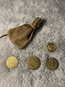 Monety Szeląga Magst Coradvs + skórzany woreczek