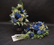 Kompozycja nagrobna stroik na grób - komplet