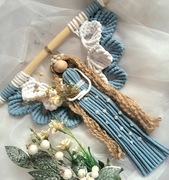 Aniolek wiszący prezent  handmade  33cm