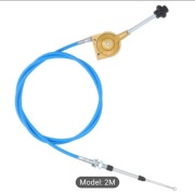 Linka gazu z zatrzaskiem do  przepustnicy , regulacji obrotów silnika 2m