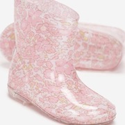 Różowe kalosze gumowce rozmiar 27 na wiosnę jesień