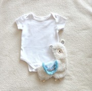 Białe body niemowlęce 62 bawełna noworodek newborn