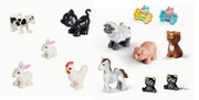 Zestaw zwierzątek pasuje do klocków Lego Duplo 13 sztuk m2