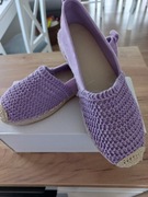 ESPADRYLE  liliowe