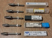 Frez Obrotowy do Metalu Węglik Spiekany Trzpień 6mm – Różne Modele