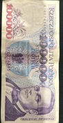 Banknot Sto Tysięcy Złotych z 1993