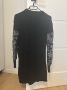 Długi sweter z cekinami