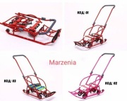 Sanki na kołach 2w1