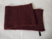 Szal długi czekoladowy ,,F&F" 