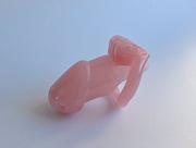 Męski pas cnoty RÓŻOWY Klatka na penisa Chastity BDSM