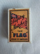 Zapałki kolekcjonerskie The Flag . 