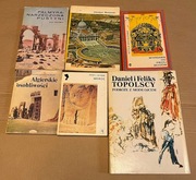 Pakiet 6 ksiązek histrocznych, podróżniczych 