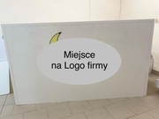 Lada sklepowa, lada recepcyjna biała lakierowana 