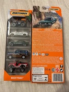 5-pak samochodów Matchbox. Rocky Peaks. 