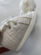 Buciki do chrztu rozmiar 10 cm stopa