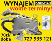 WYNAJEM odkurzacz do prania tapicerki dywanów KARCHER Puzzi 10/1 +proszek
