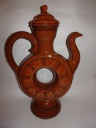 Łysa Góra, miodownik duży, kamionka Prl, dzbanek 38,5 cm, vintage