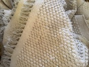 narzuty 100% wełny, tkane ręcznie, rękodzieło wielkopolskie, 3 sztuki