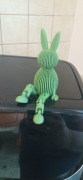 Figurka zając ruchome nogi flexi