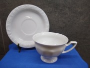 Filiżanka spodek Rosenthal Biała Maria Classic