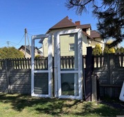 Okna PCV 87x229 dwuszybowe