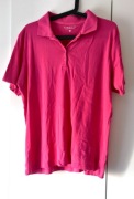 Różowa koszulka polo C&A 42 XL