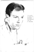 Richard Chamberlain vel dr Kildar:-) kopia niemieckiej pocztówki, vintage