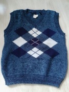 Kamizelka chłopięca bezrękawnik 116