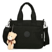 GIGI BAGS Torebka z misiem czarna A-285