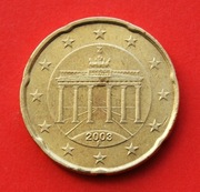 20 Centów   2003 F  r  -  Niemcy  -  obiegowe    