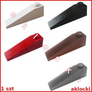 LEGO 60477 SKOS 18 4x1 dachówka biały czarny czerwony c.brązowy c.szary