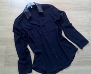 koszula szyfonowa  M  L   stan bdb
