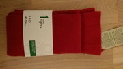 Nowe Czerwone rajstopy United Colors of Benetton 8-9 