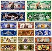 Koszykówka zestaw banknotów kolekcjonerskich 