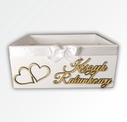 koszyk kosz weselny oczepinowy ratunkowy dla rodziców chrzestnych dziadków