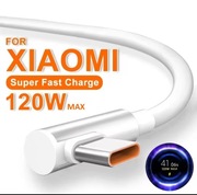 Przewód ładowarki Xiaomi 1.8m 120W 6A Mi Turbo Charge. USB-A do USB-C żółty