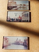 Mozaika szklana prostokąty 4,5x9,8cm nadruk na szkle ITALIA