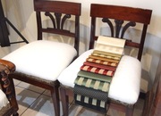 Mahoniowe krzesła Biedermeier 2 szt.