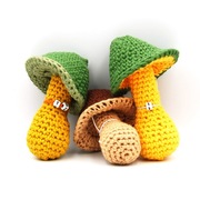 GRZYB ozdoba szydełko dekoracja rękodzieło 1