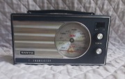 Radio Sanyo 7 translator przenośne na baterie, prl